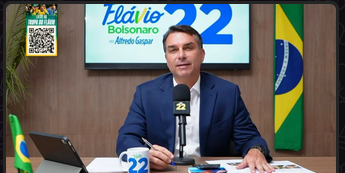 Brasil. Las encuestas sitúan a Flávio Bolsonaro como ganador en la segunda vuelta, con el 49% de los votos
