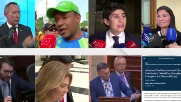 "Es muy probable que sean ingresados a la lista Clinton", experto tras decisión de EE.UU. de revocar la visa a 21 colombianos
