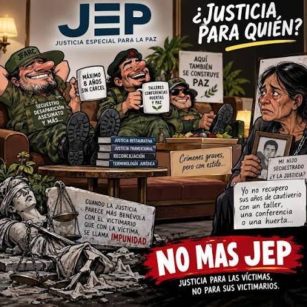 Entierro de tercera para la JEP