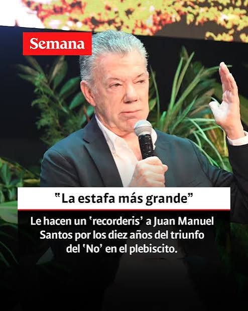 Se cumplen 10 años de la perversa comedia que Santos montó en Cartagena